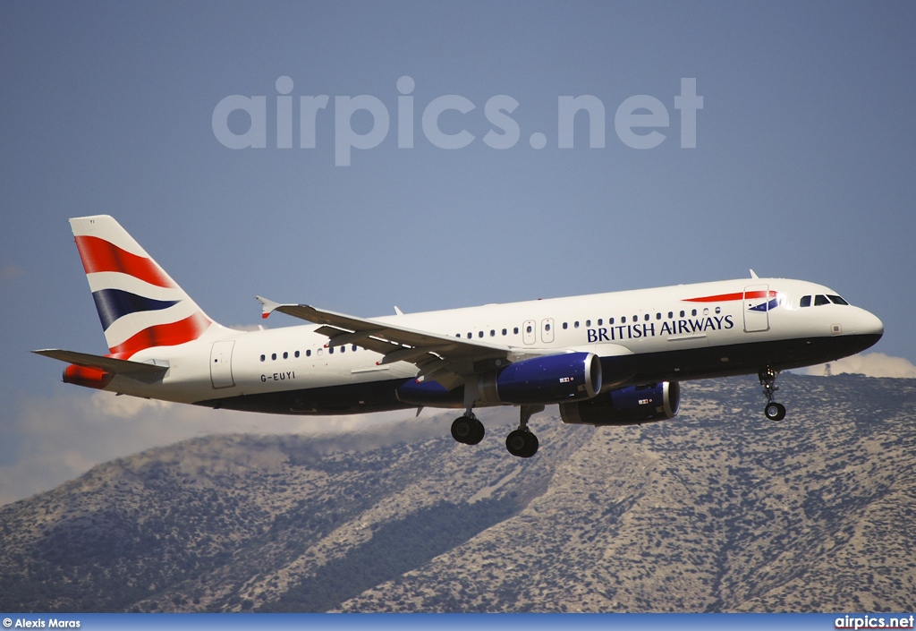 G-EUYI, Airbus A320-200, British Airways