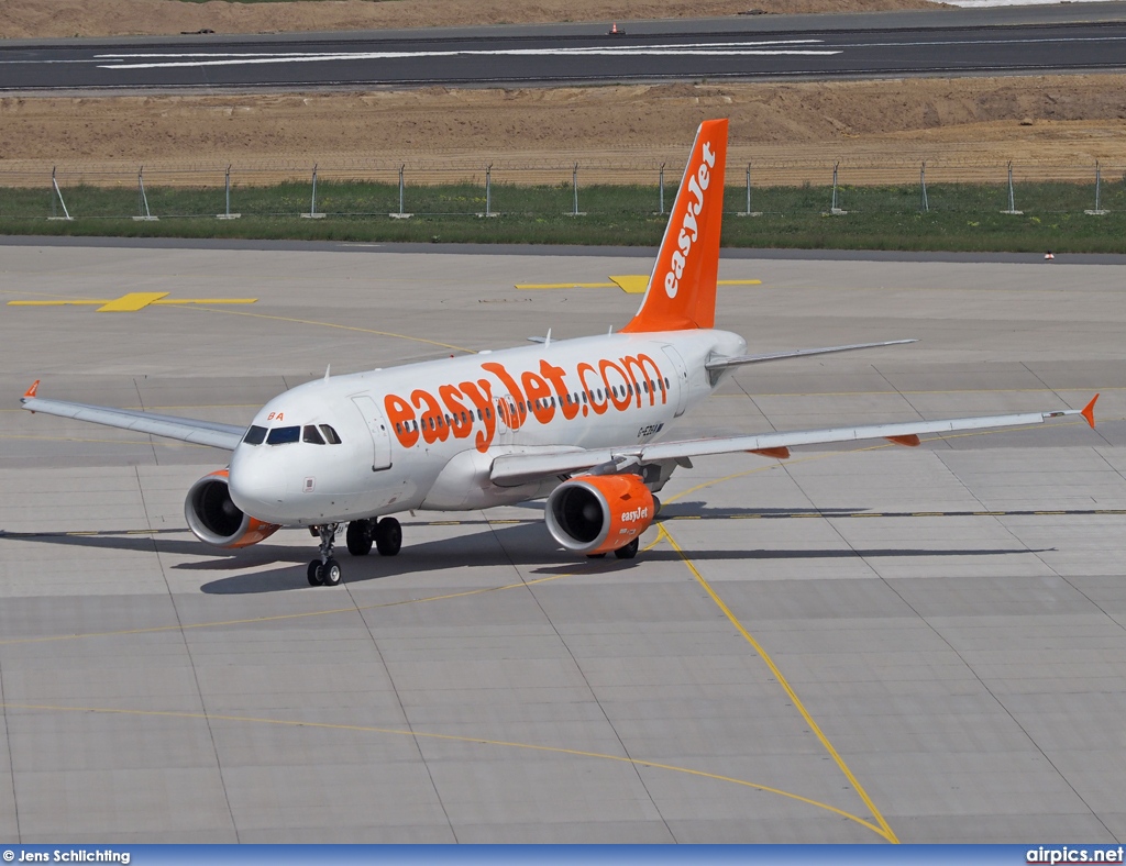 G-EZBA, Airbus A319-100, easyJet