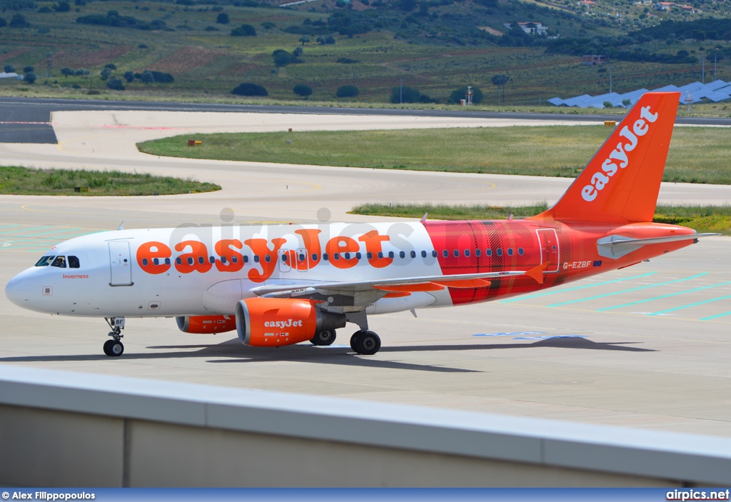 G-EZBF, Airbus A319-100, easyJet