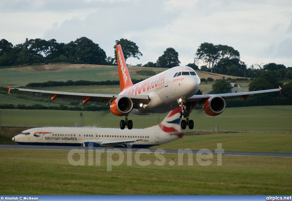 G-EZBM, Airbus A319-100, easyJet