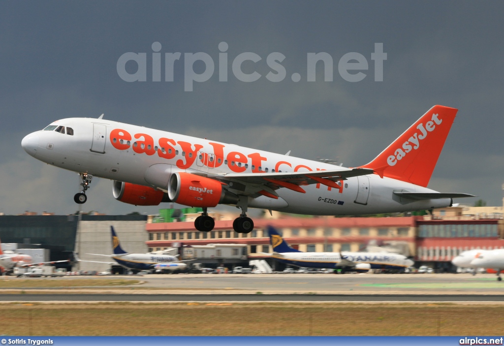 G-EZDO, Airbus A319-100, easyJet