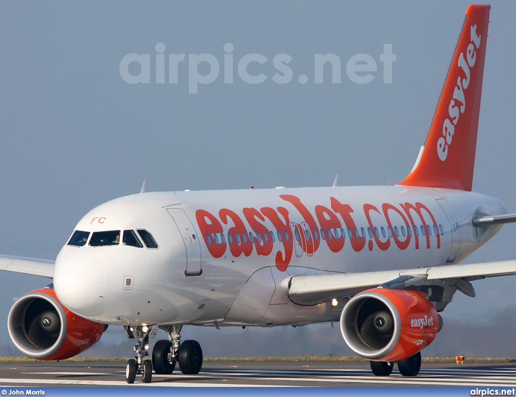 G-EZFC, Airbus A319-100, easyJet