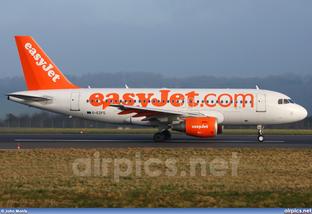 G-EZFG, Airbus A319-100, easyJet