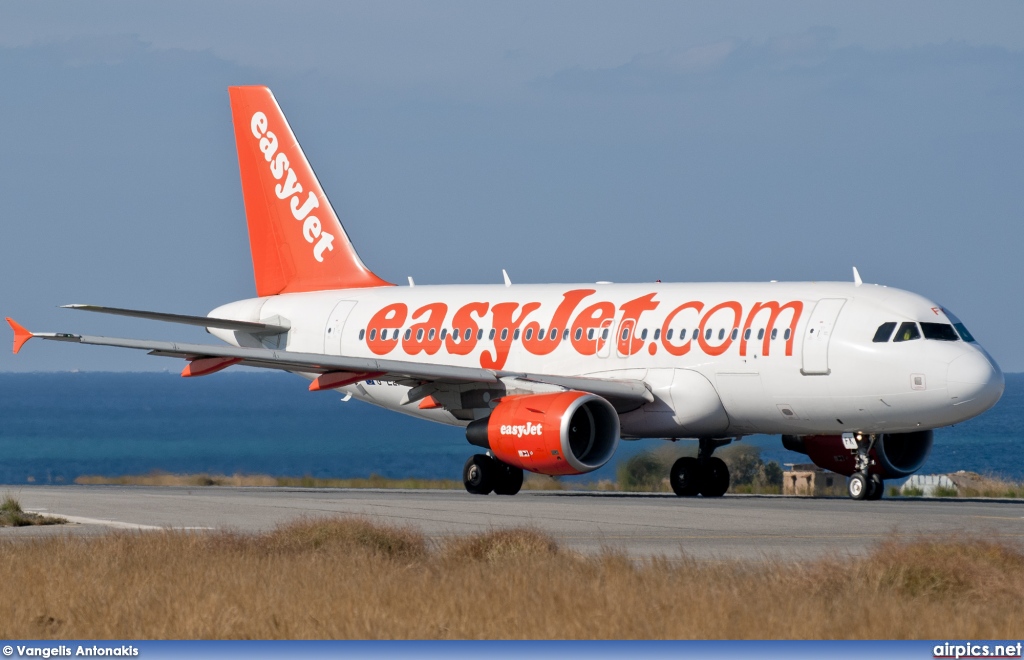 G-EZFK, Airbus A319-100, easyJet