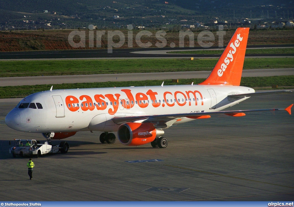 G-EZFL, Airbus A319-100, easyJet