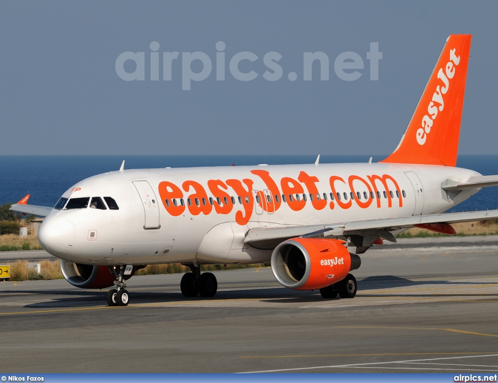 G-EZFP, Airbus A319-100, easyJet