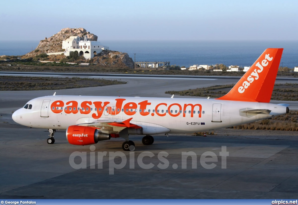 G-EZFU, Airbus A319-100, easyJet