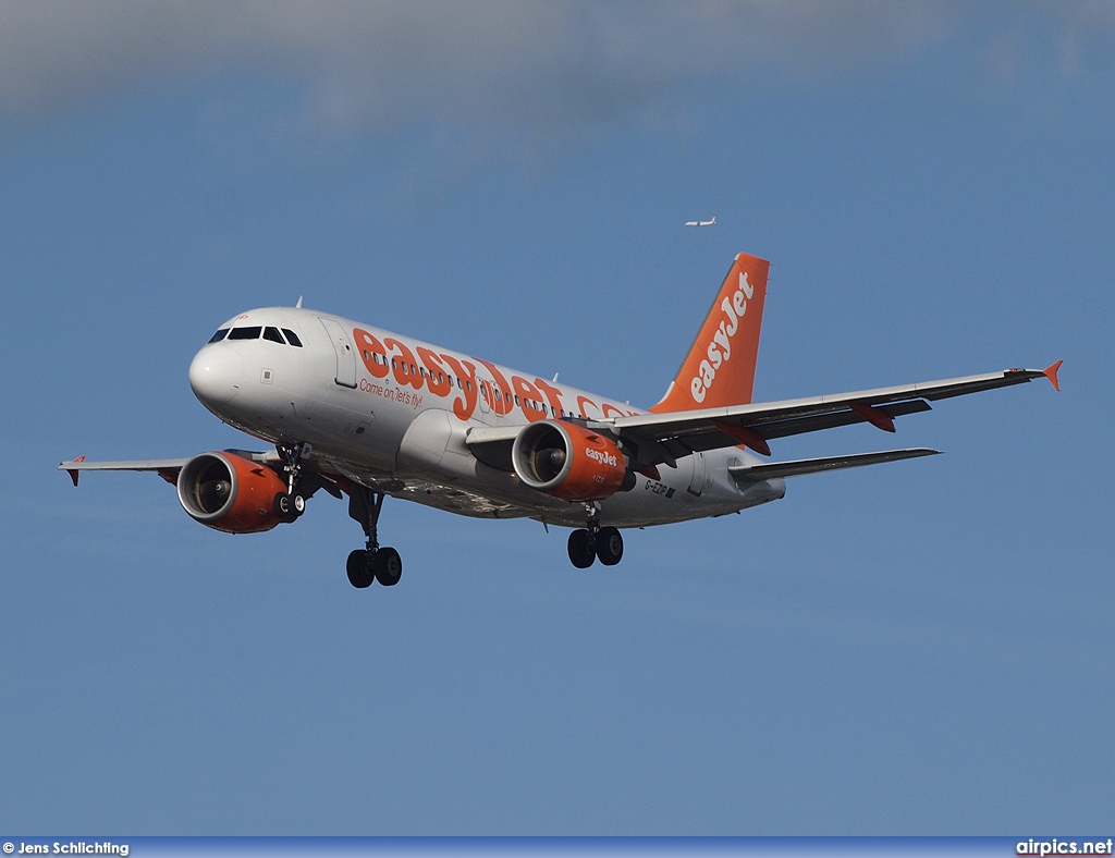 G-EZIP, Airbus A319-100, easyJet