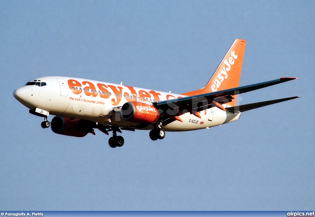 G-EZJE, Boeing 737-700, easyJet