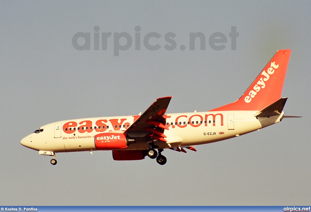 G-EZJX, Boeing 737-700, easyJet