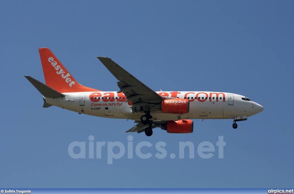 G-EZKF, Boeing 737-700, easyJet