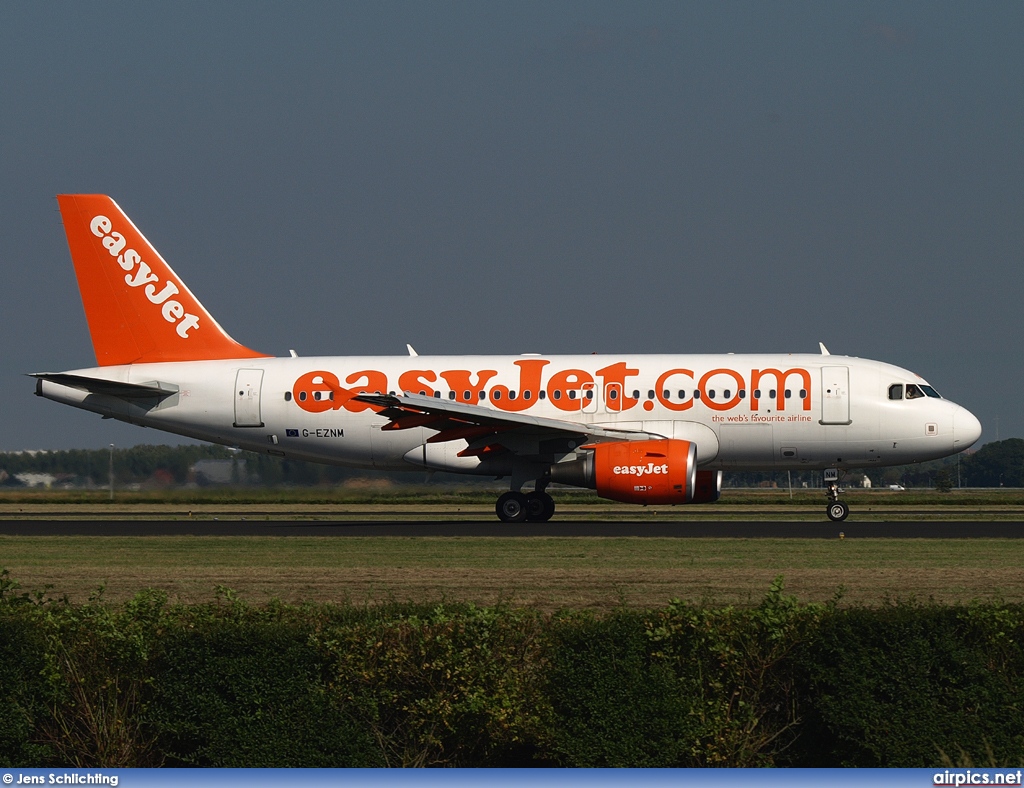 G-EZNM, Airbus A319-100, easyJet