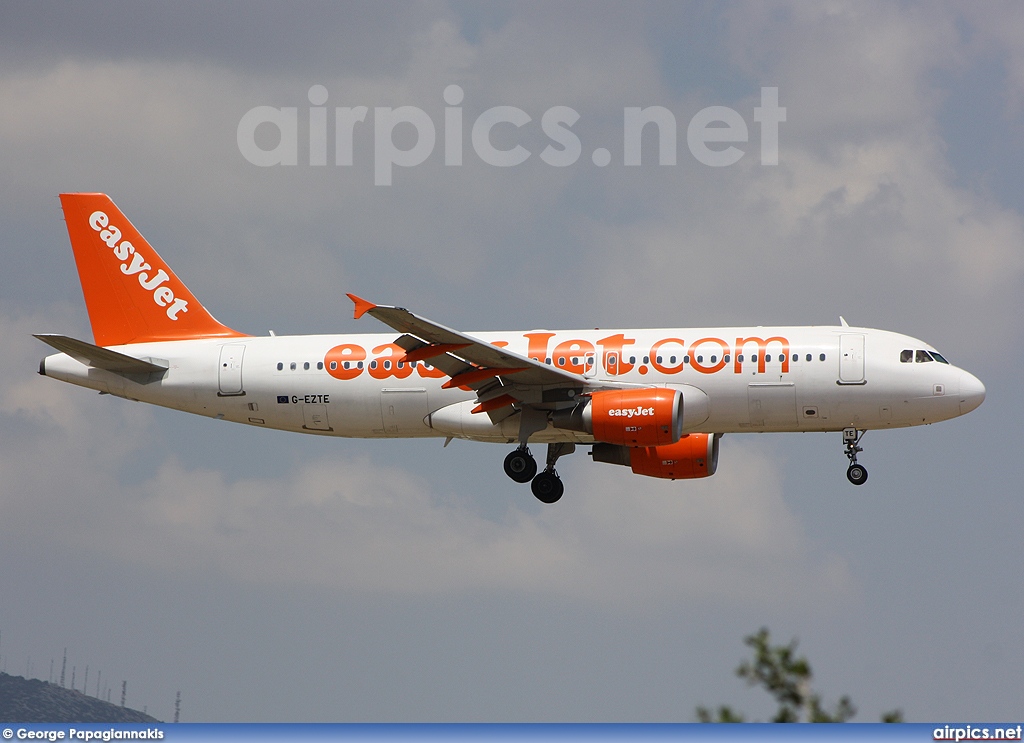 G-EZTE, Airbus A320-200, easyJet