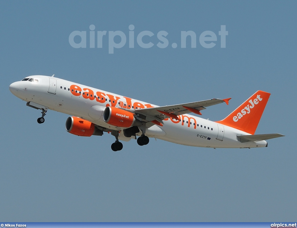 G-EZTF, Airbus A320-200, easyJet