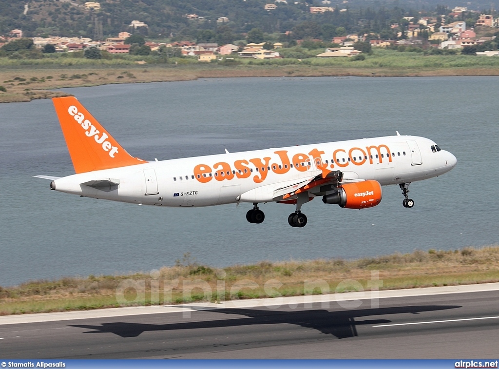 G-EZTG, Airbus A320-200, easyJet