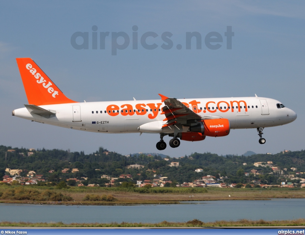 G-EZTH, Airbus A320-200, easyJet