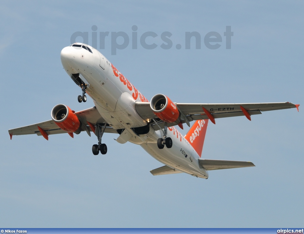 G-EZTH, Airbus A320-200, easyJet