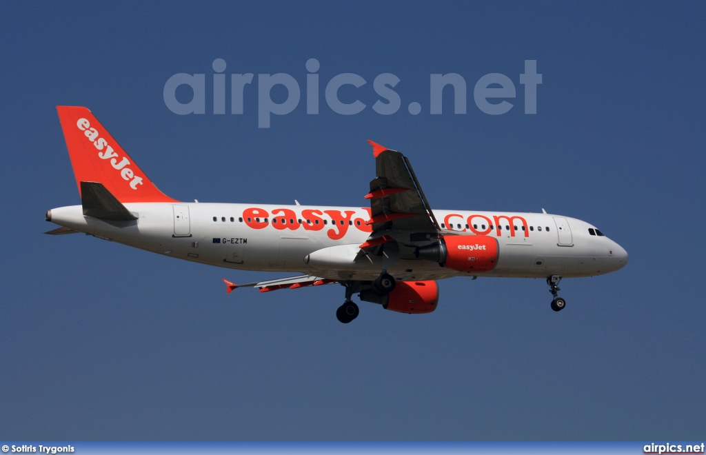 G-EZTM, Airbus A320-200, easyJet