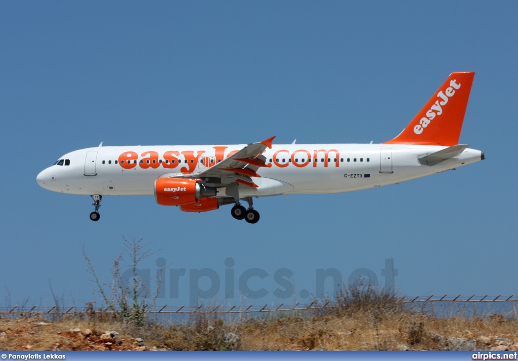 G-EZTX, Airbus A320-200, easyJet