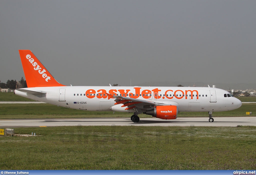 G-EZUC, Airbus A320-200, easyJet