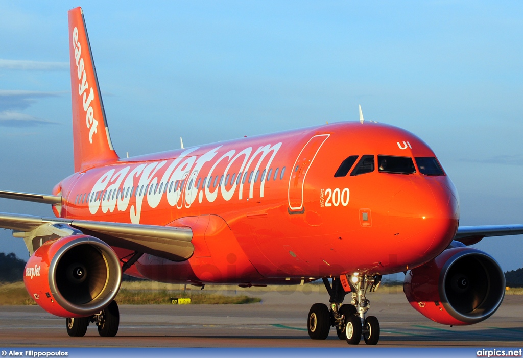 G-EZUI, Airbus A320-200, easyJet