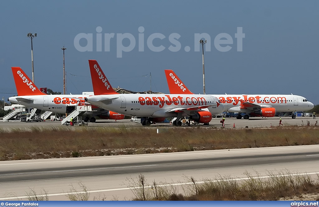 G-EZUW, Airbus A320-200, easyJet