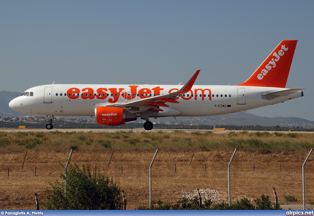 G-EZWG, Airbus A320-200, easyJet