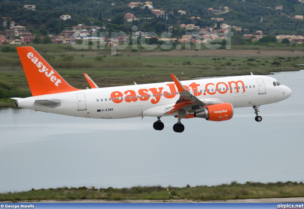 G-EZWX, Airbus A320-200, easyJet