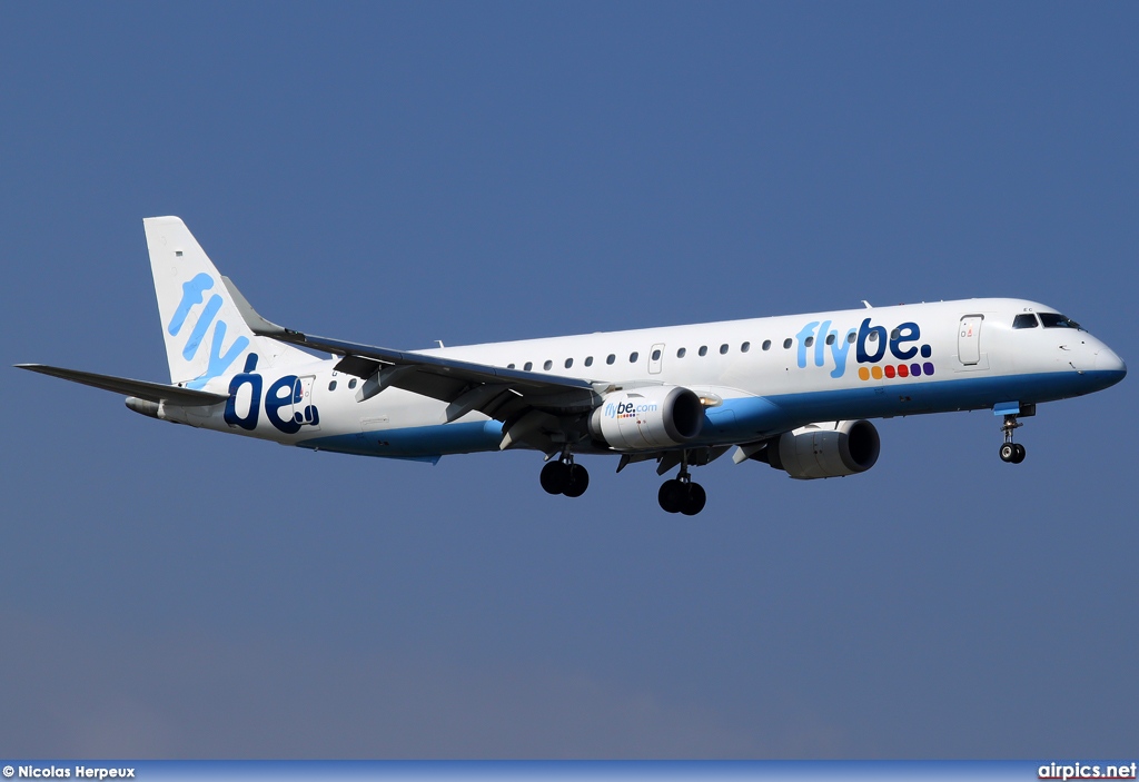 G-FBEC, Embraer ERJ 190-200LR (Embraer 195), flybe.British European