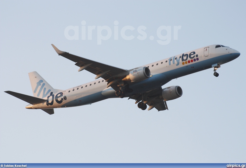 G-FBEK, Embraer ERJ 190-200LR (Embraer 195), flybe.British European