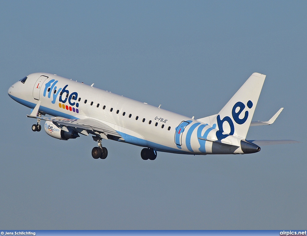 G-FBJE, Embraer ERJ 170-200STD, flybe.British European