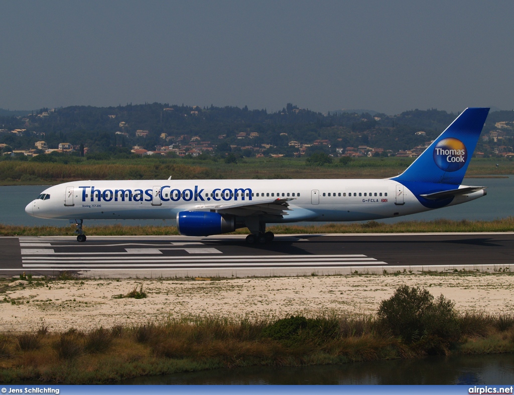 G-FCLA, Boeing 757-200, Thomas Cook Airlines