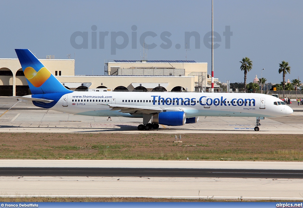 G-FCLA, Boeing 757-200, Thomas Cook Airlines