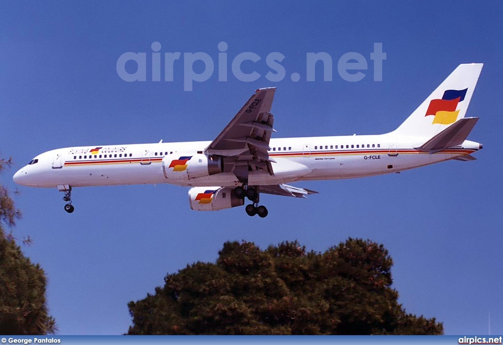 G-FCLE, Boeing 757-200, Flying Colours