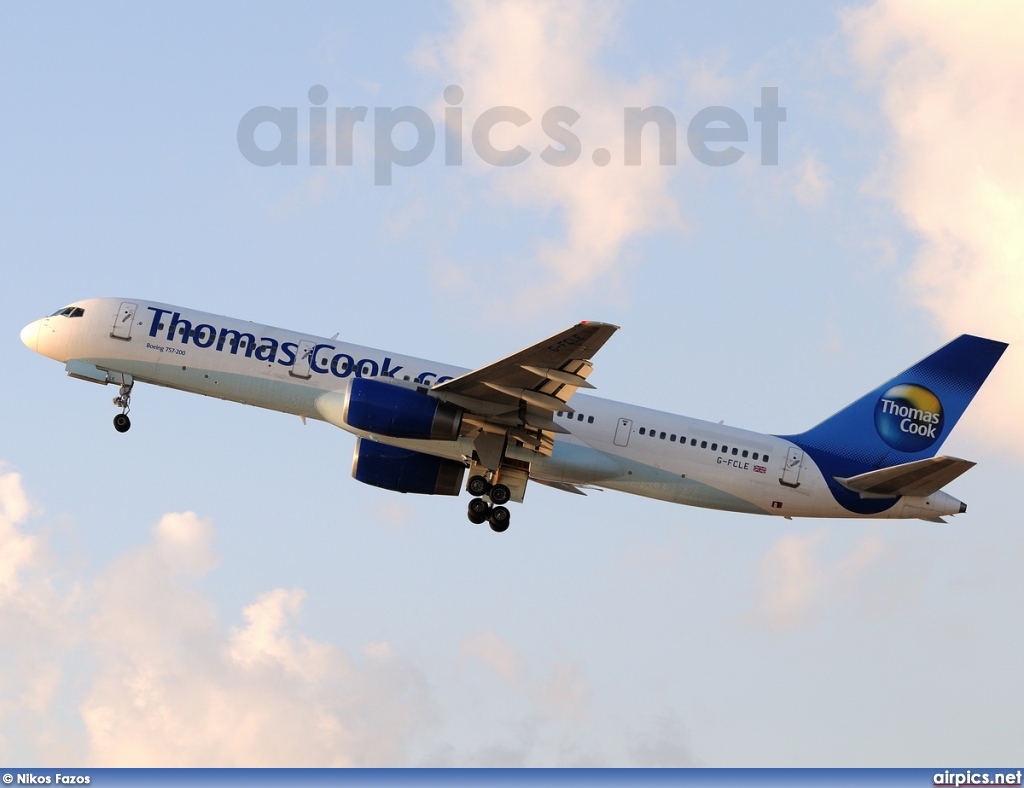 G-FCLE, Boeing 757-200, Thomas Cook Airlines