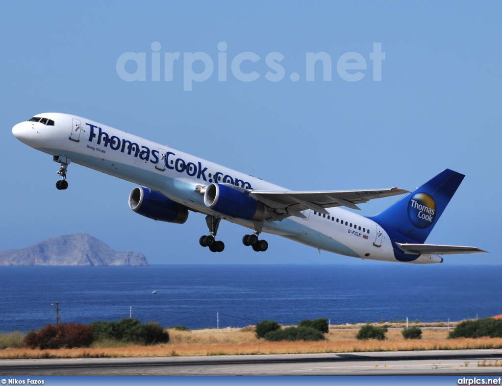 G-FCLK, Boeing 757-200, Thomas Cook Airlines