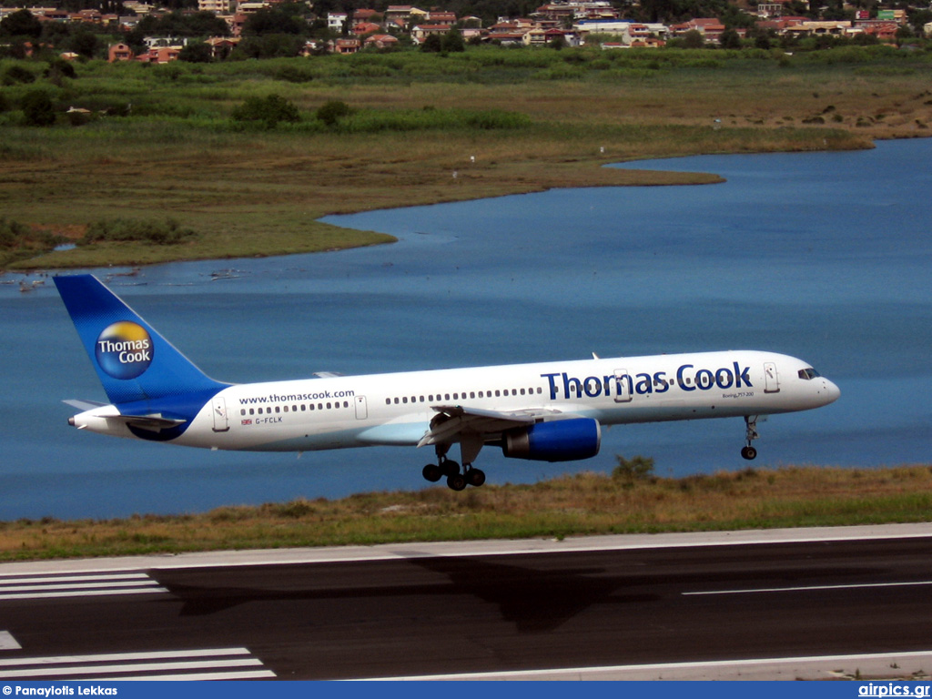 G-FCLK, Boeing 757-200, Thomas Cook Airlines