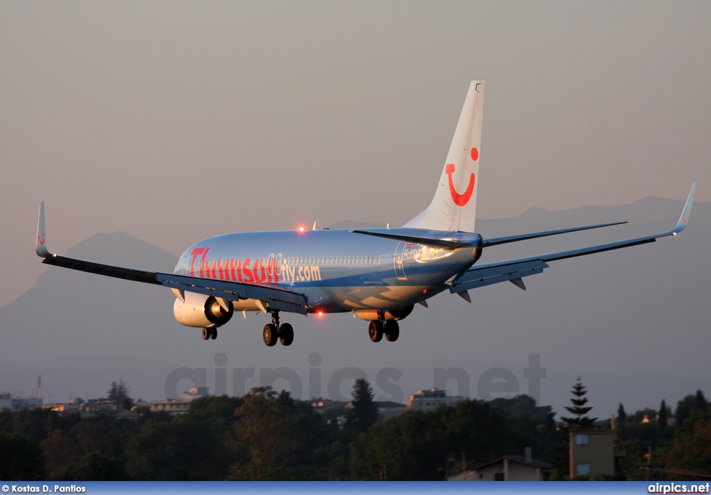 G-FDZA, Boeing 737-800, Thomsonfly