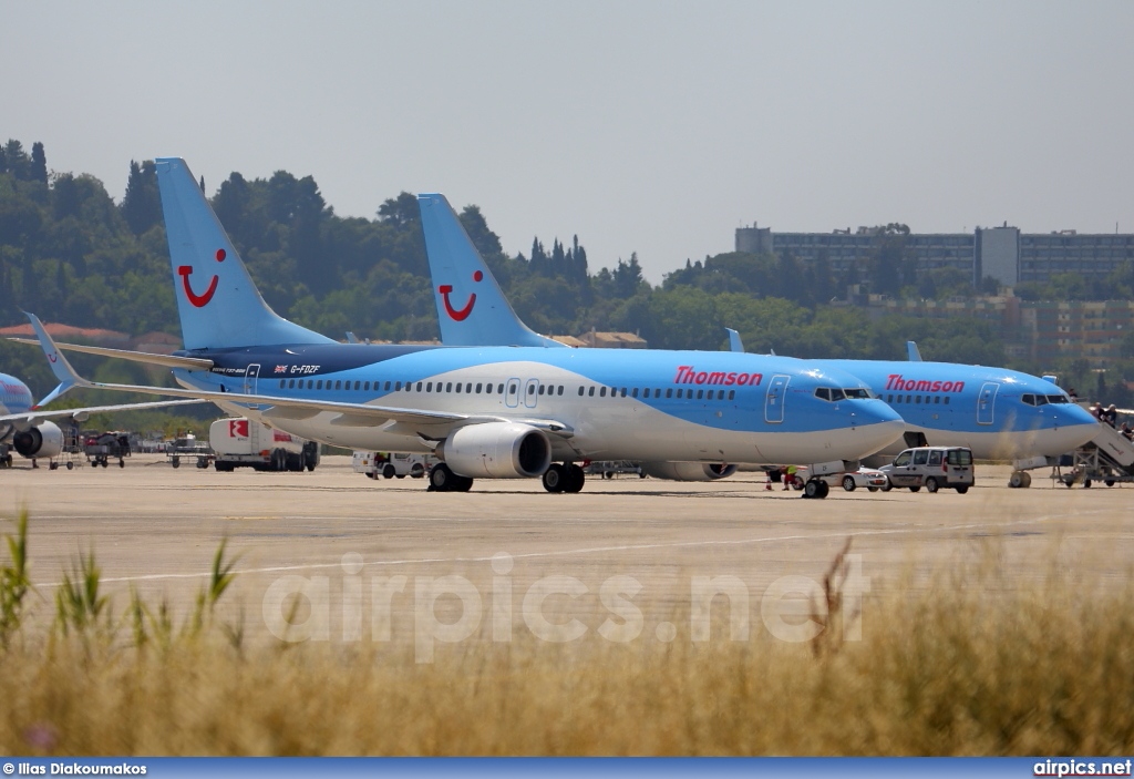 G-FDZF, Boeing 737-800, Thomson Airways