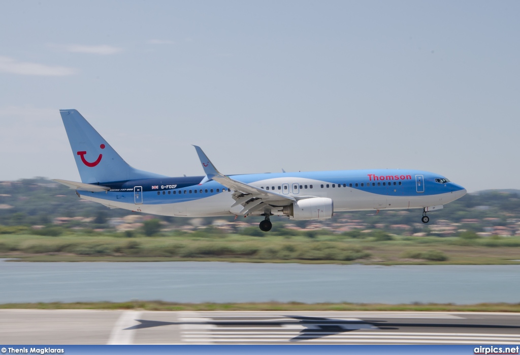 G-FDZF, Boeing 737-800, Thomson Airways