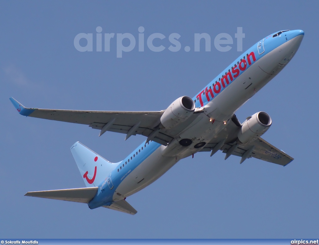 G-FDZR, Boeing 737-800, Thomson Airways