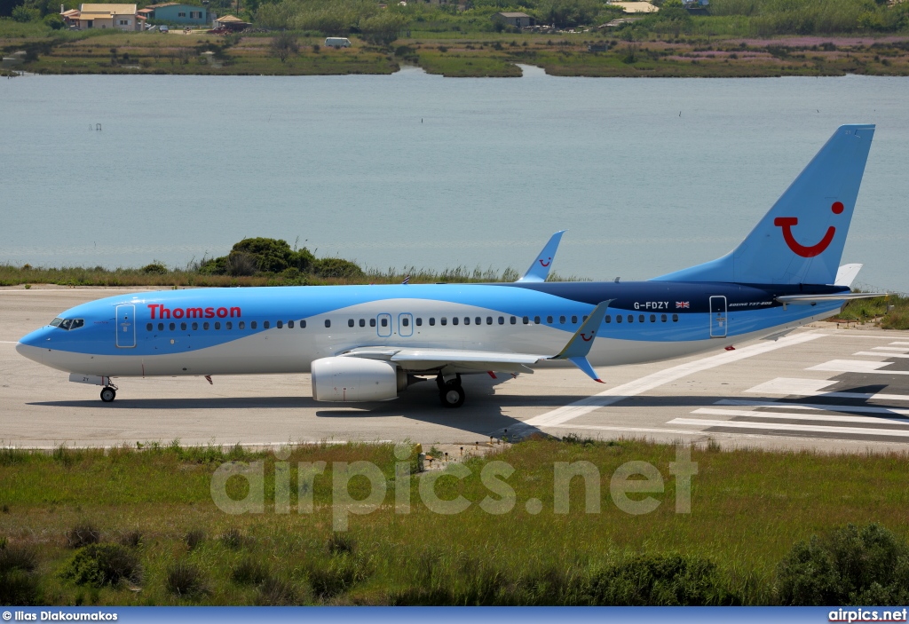 G-FDZY, Boeing 737-800, Thomson Airways