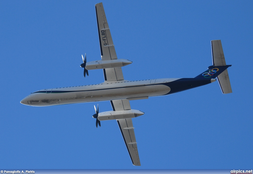 G-FLBD, De Havilland Canada DHC-8-400Q Dash 8, Olympic Air