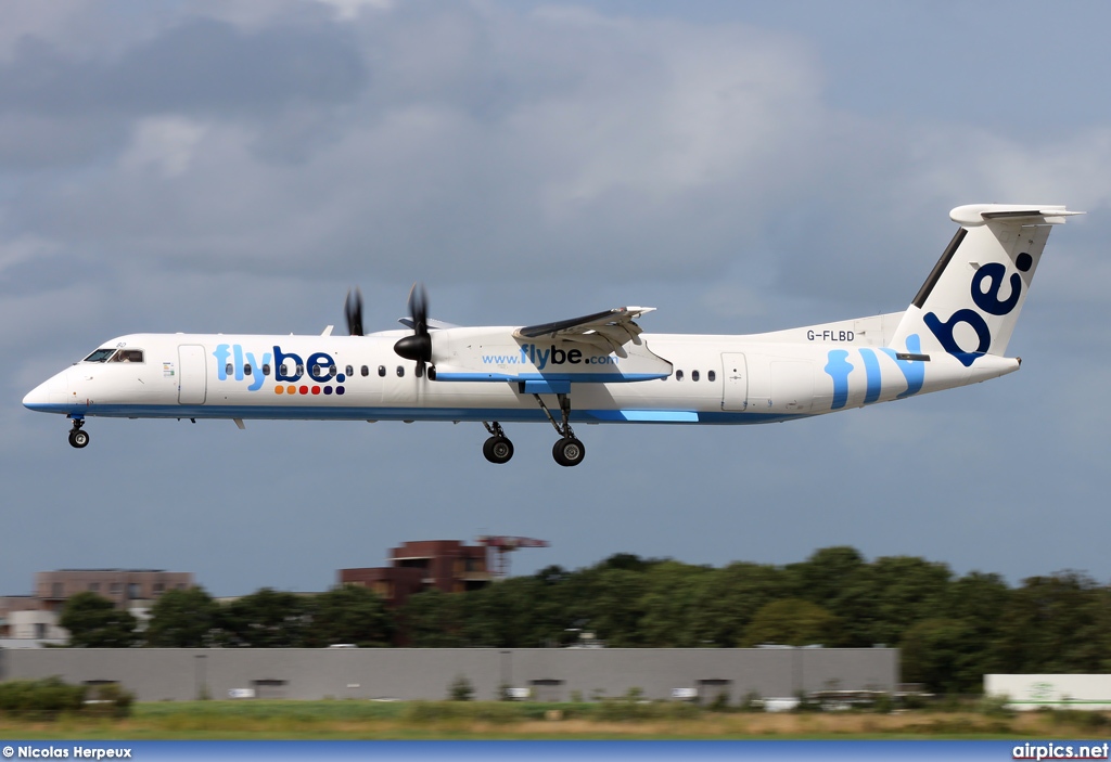 G-FLBD, De Havilland Canada DHC-8-400Q Dash 8, flybe.British European