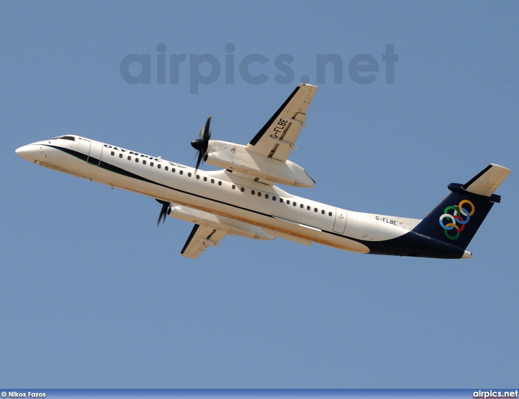 G-FLBE, De Havilland Canada DHC-8-400Q Dash 8, Olympic Air