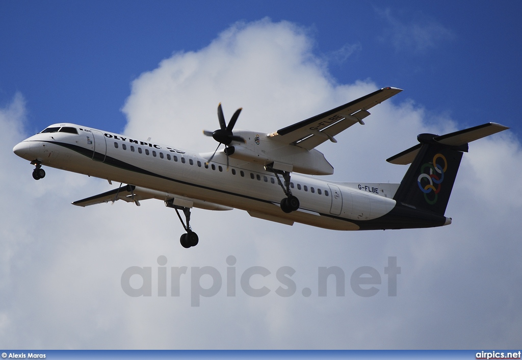 G-FLBE, De Havilland Canada DHC-8-400Q Dash 8, Olympic Air