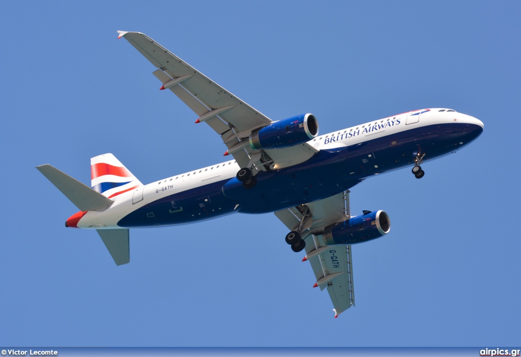 G-GATH, Airbus A320-200, British Airways