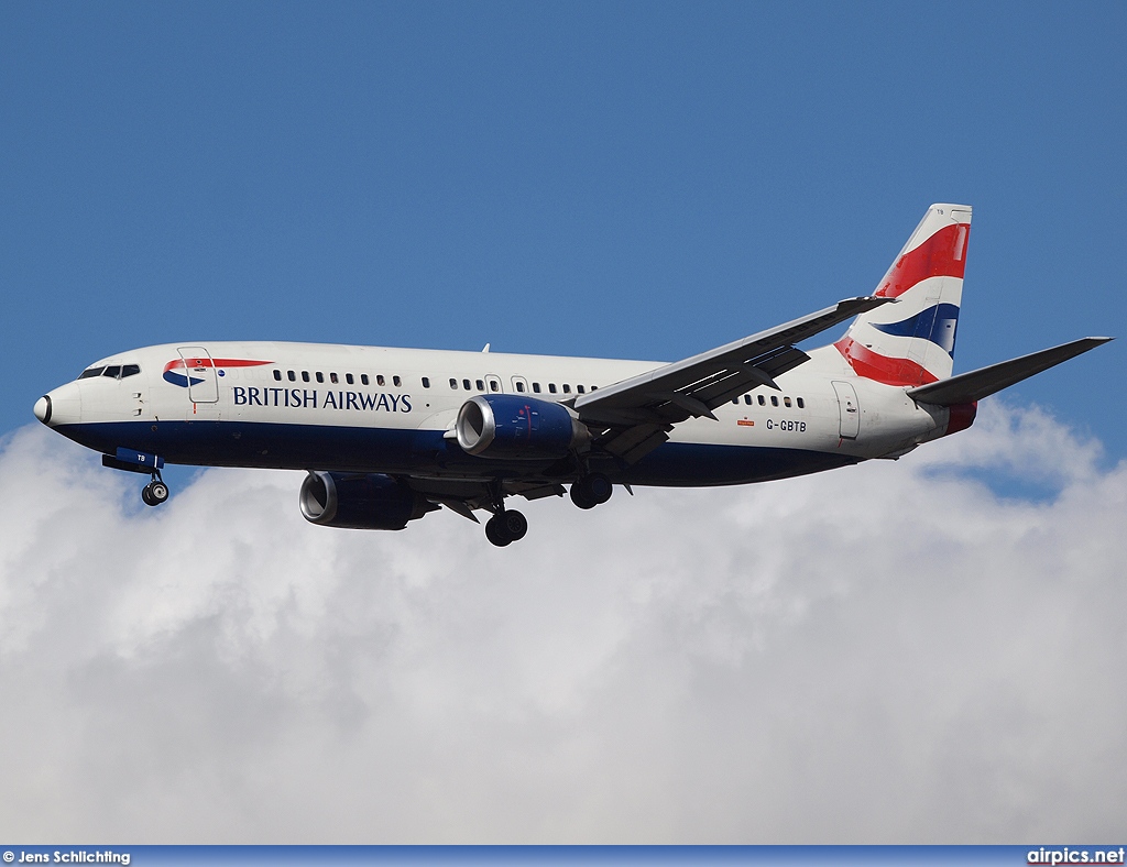 G-GBTB, Boeing 737-400, British Airways