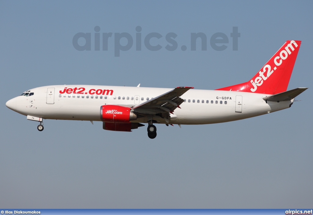 G-GDFA, Boeing 737-300, Jet2.com