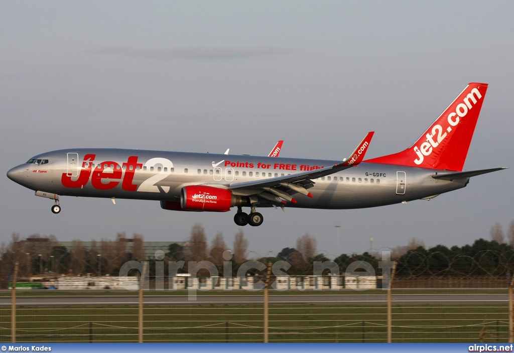 G-GDFC, Boeing 737-800, Jet2.com